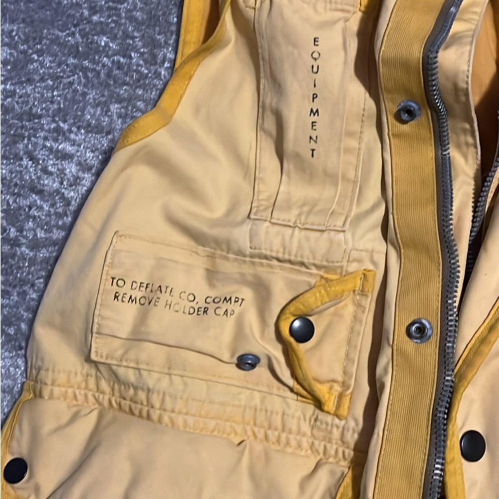 Yellow Equipment Jacket